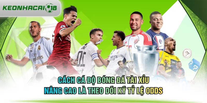 Cách cá độ bóng đá Tài Xỉu nâng cao là theo dõi kỹ tỷ lệ odds