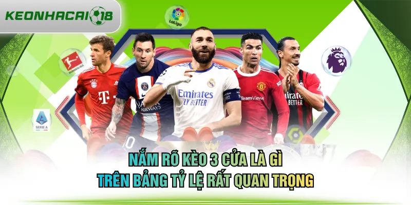 Nắm rõ kèo 3 cửa là gì trên bảng tỷ lệ rất quan trọng